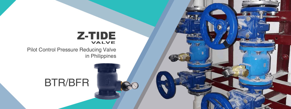 2" pilot control pressure reducing valve for water supply system in Philippines Z-Tide pilot control pressure reducing valve for water supply system