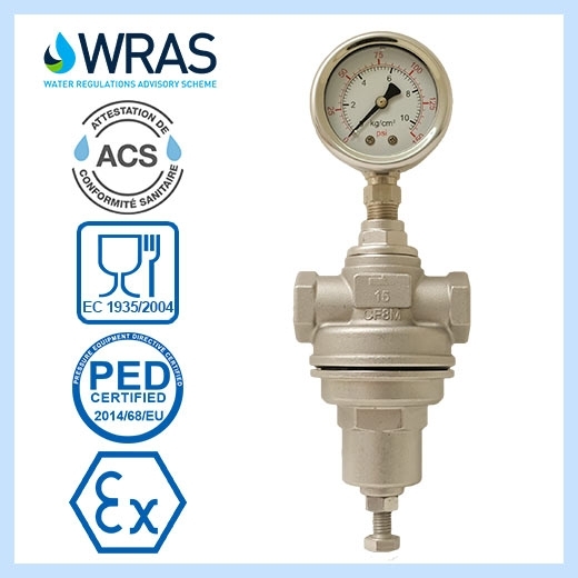 Direct Acting Pressure Reducing Valve
